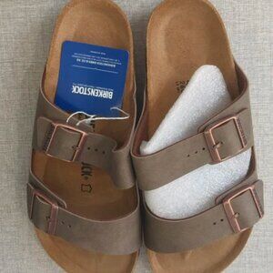 Birkenstock Arizona Brown Suede Sandals